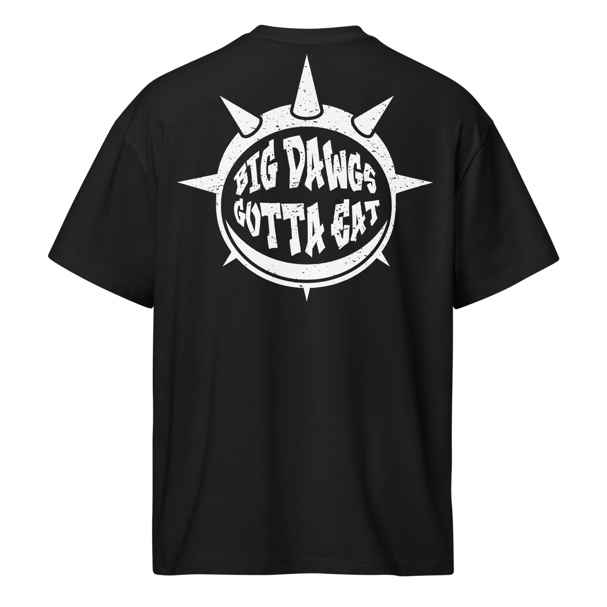 Crunch (Black) - Oversized Tee