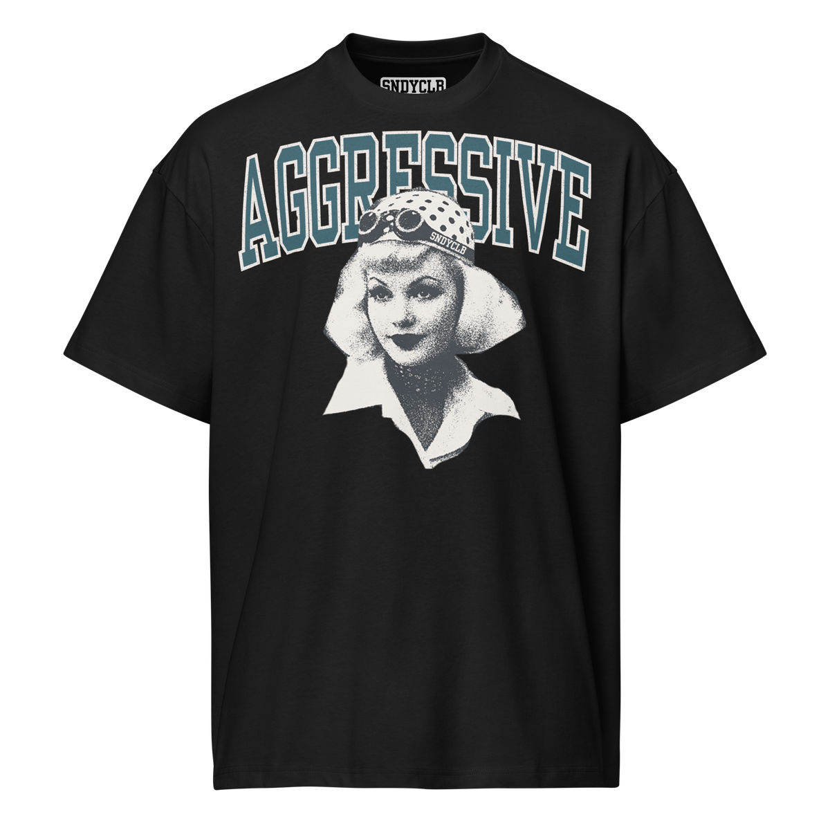 Aggressive X SNDYCLB - Oversized Tee