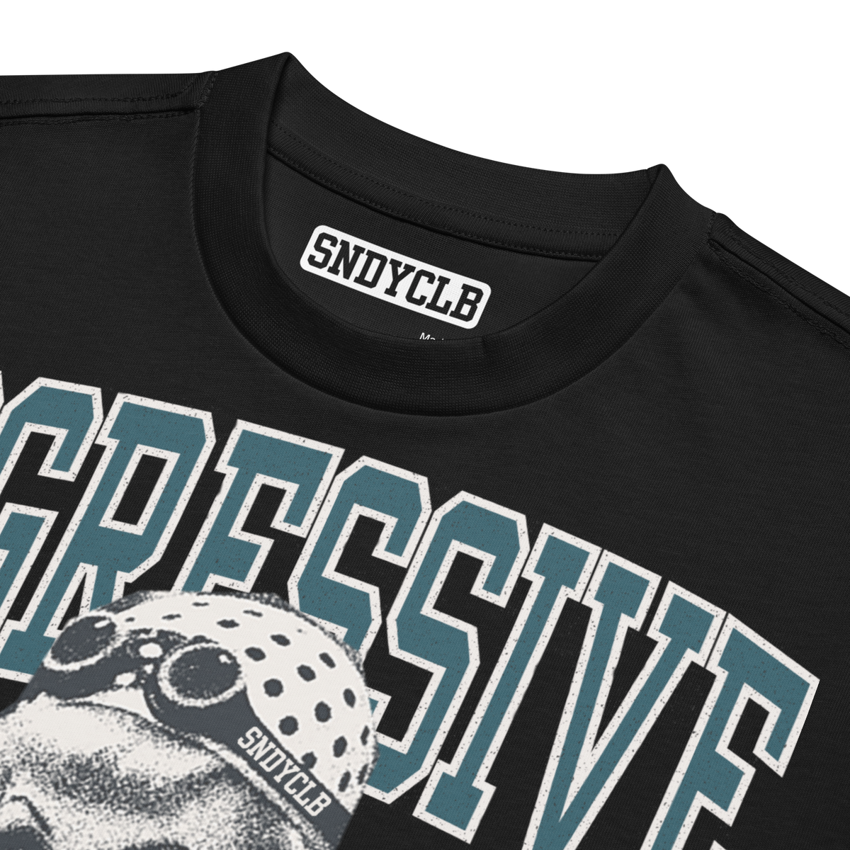 Aggressive X SNDYCLB - Oversized Tee