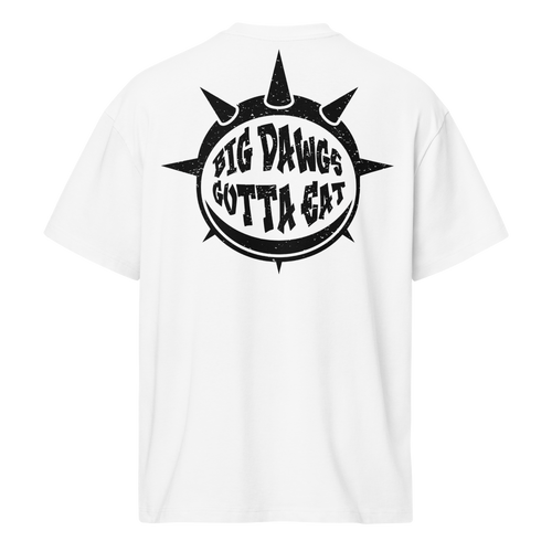 Crunch (White) - Oversized Tee