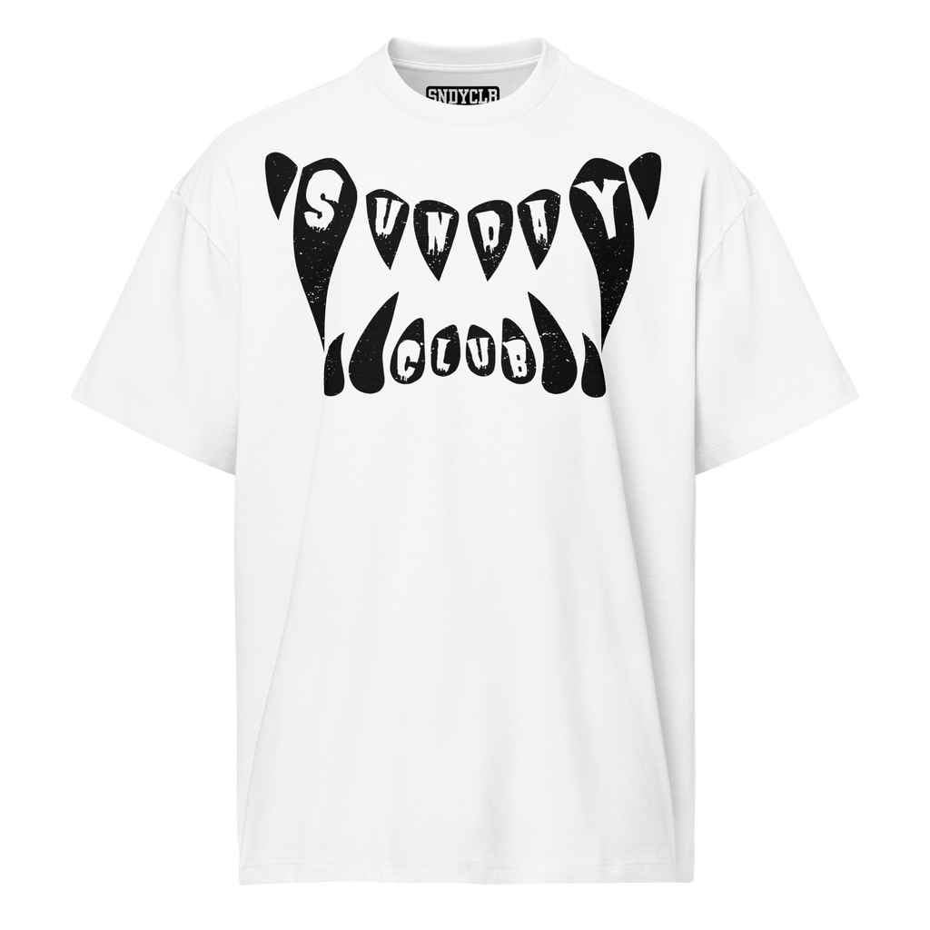 Crunch (White) - Oversized Tee