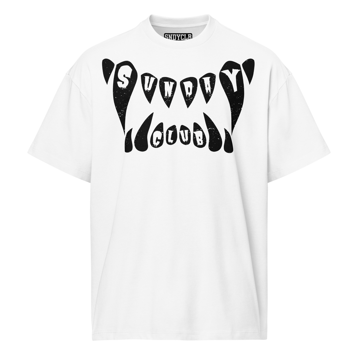 Crunch (White) - Oversized Tee