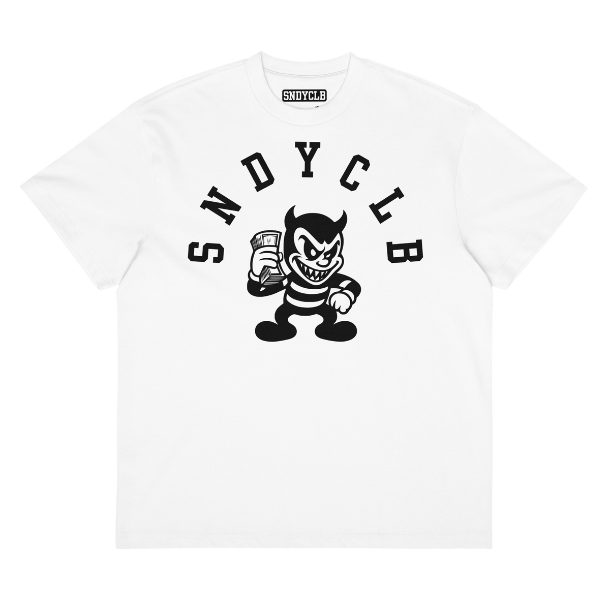 Cheddar (White) - Oversized Tee
