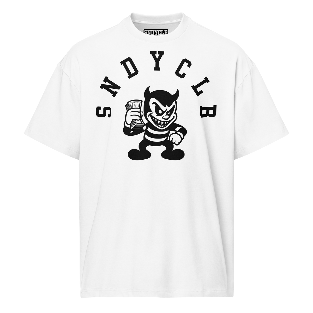 Cheddar (White) - Oversized Tee