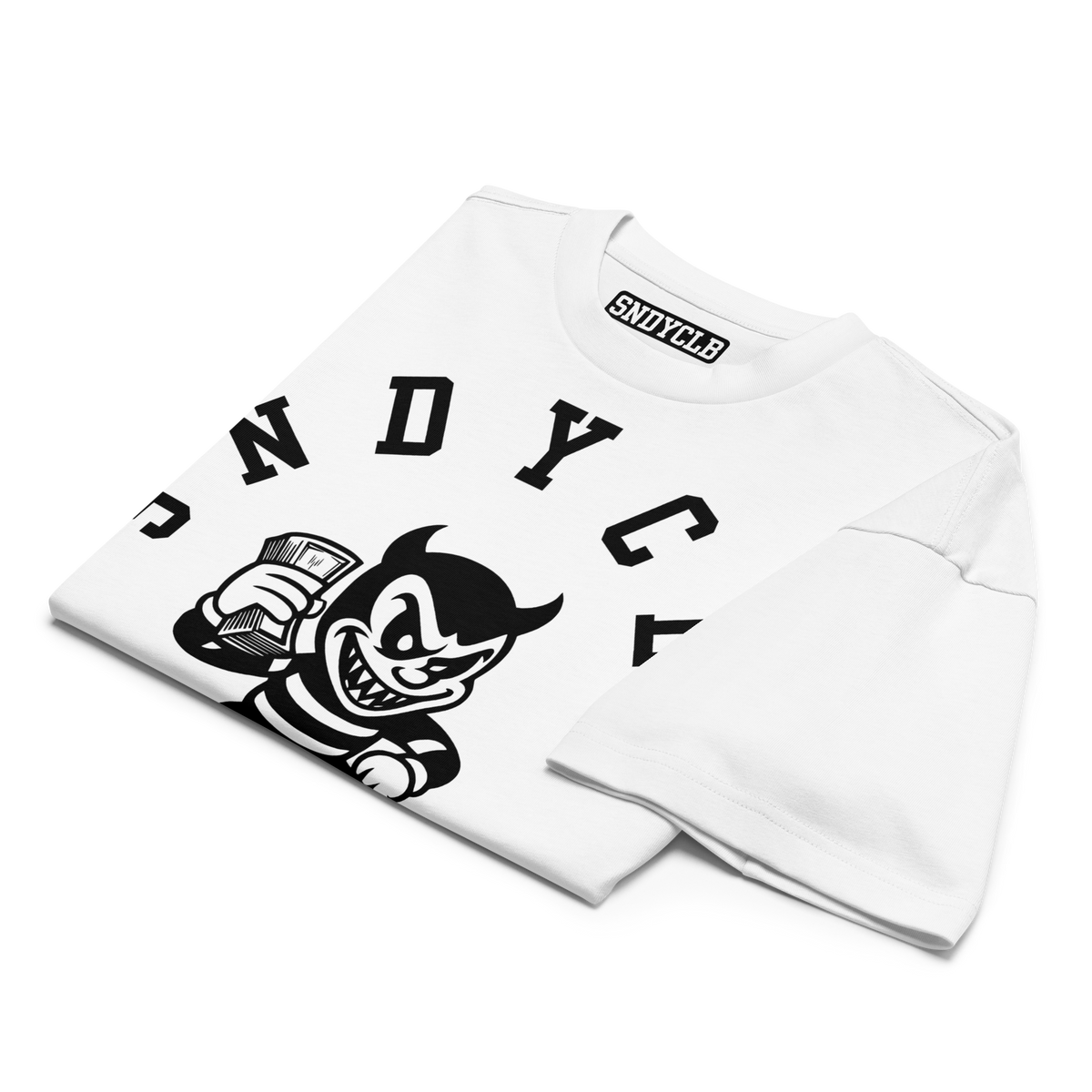 Cheddar (White) - Oversized Tee